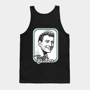 Tony Bennett / Retro Style Fan Design Tank Top